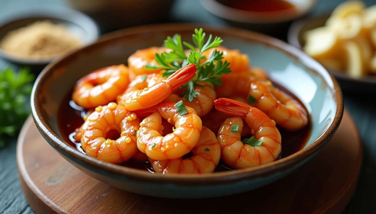 Crevettes sautées au soja : recette facile et savoureuse