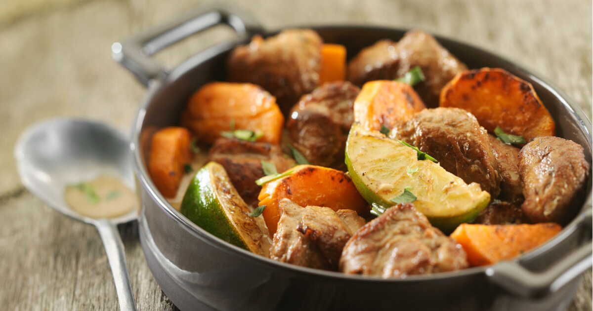 Colombo de porc aux patates douces