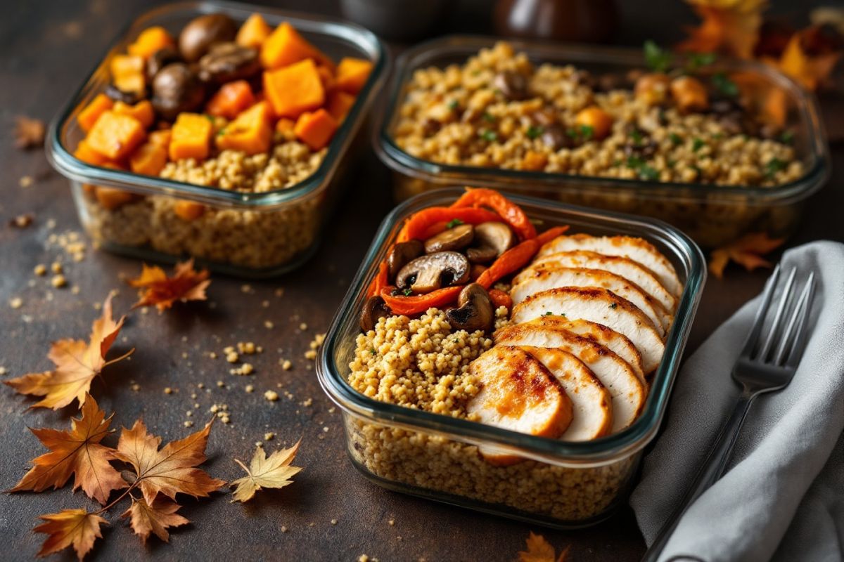 Cuisiner sans stress : le meal prep d'automne à savourer