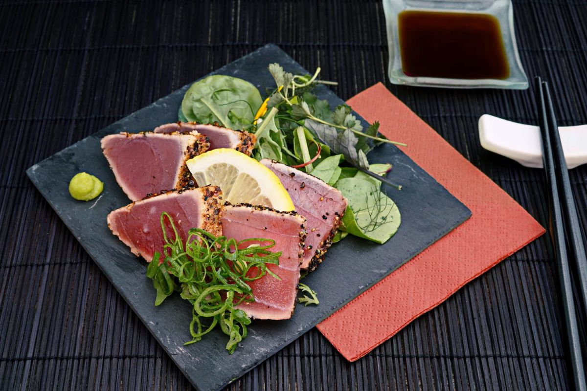 Découvrez la recette originale de thon v égan à la pastèque qui fait sensation