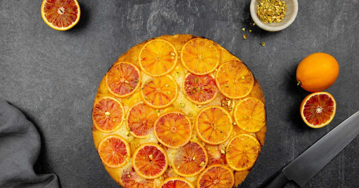 La délicieuse tarte à l'orange sanguine de Laurent Mariotte à essayer absolument