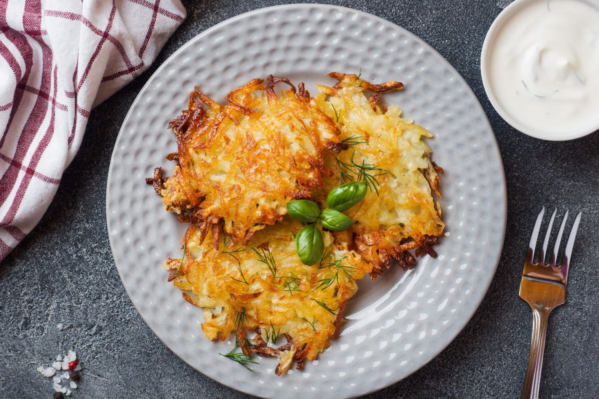 Des galettes de pommes de terre aux fromages à tomber