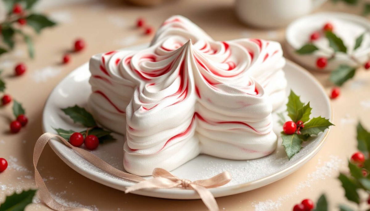 Étoiles sucrées de Noël : des meringues à réaliser en un clin d'œil