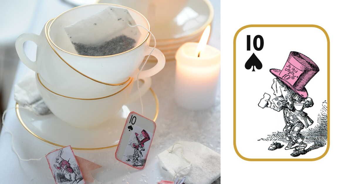 Personnaliser les sachets de thé