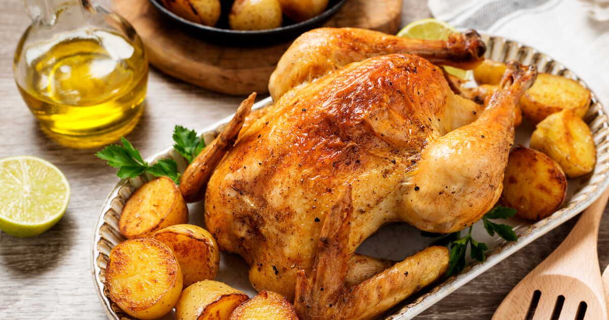 Dégustez le poulet rôti au citron et à l'origan de Cyril Lignac
