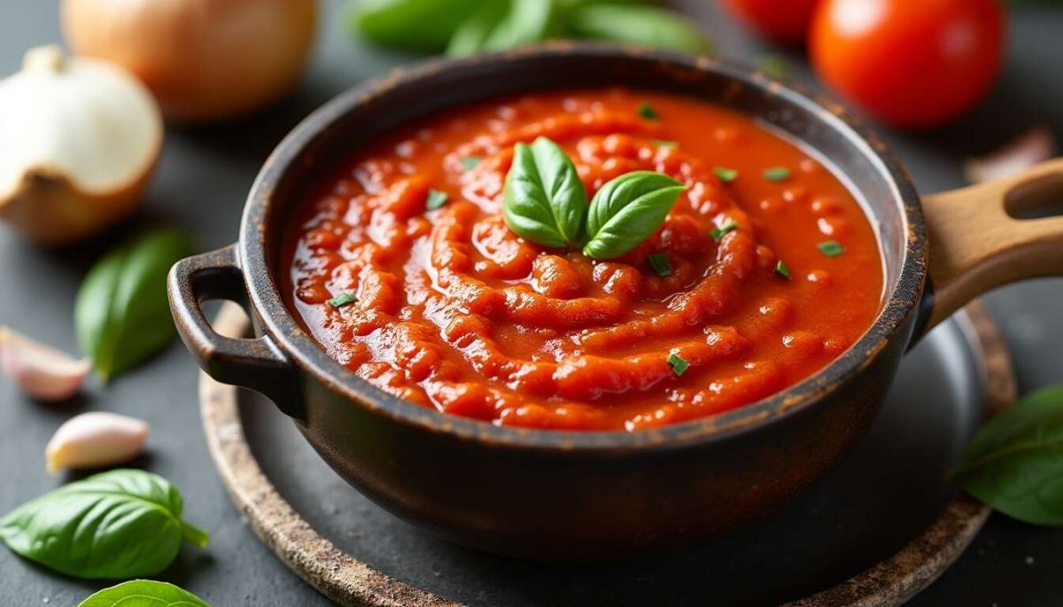Une sauce tomate maison facile à la manière de Philippe Etchebest