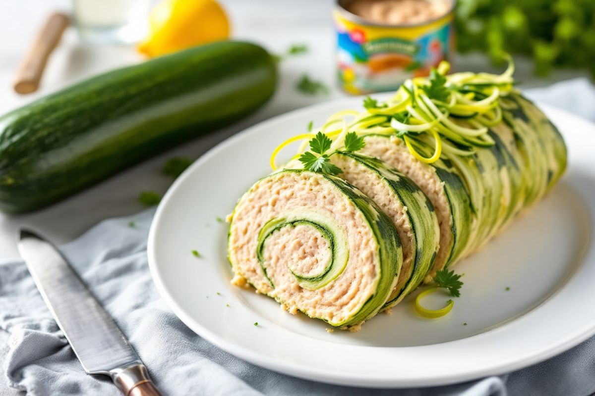 Une terrine de courgette et thon qui repousse les limites de la simplicité