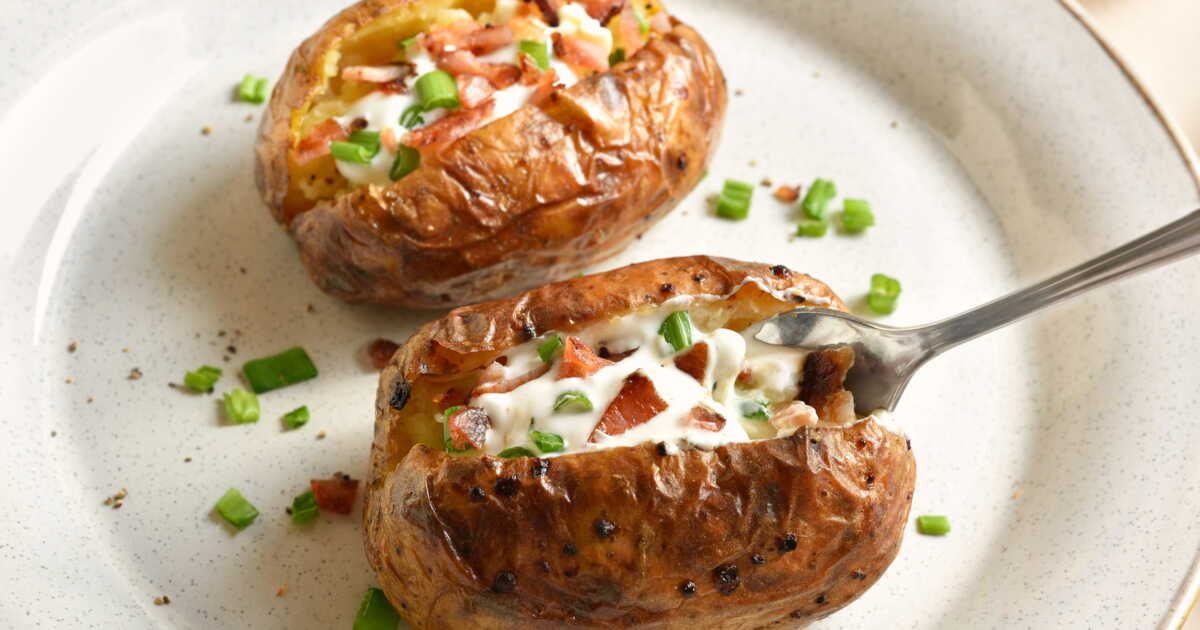 La délicieuse recette de pommes de terre farcies façon croque-monsieur à découvrir