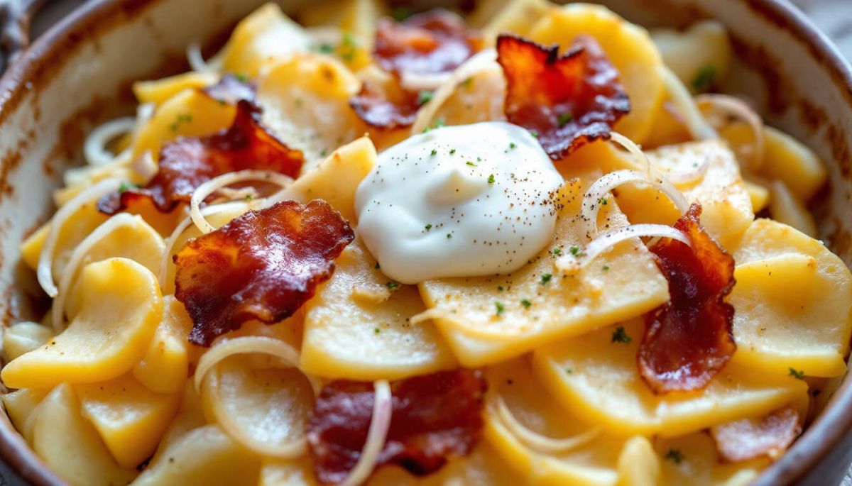 Recette de la tartiflette savoyarde maison