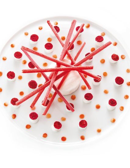 Un dessert exquis : le mikado à la façon de Gérald Passédat