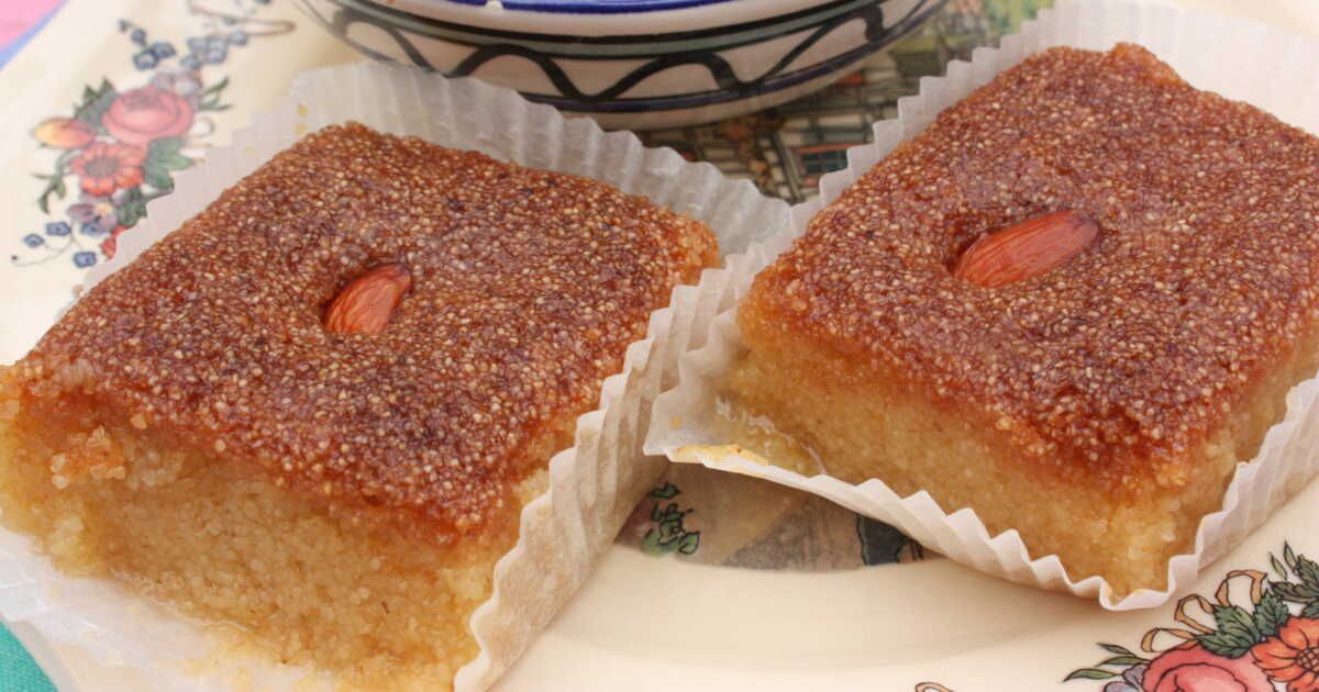 Nos conseils pour réussir le Kalb el louz, ce gâteau à la semoule et aux amandes
