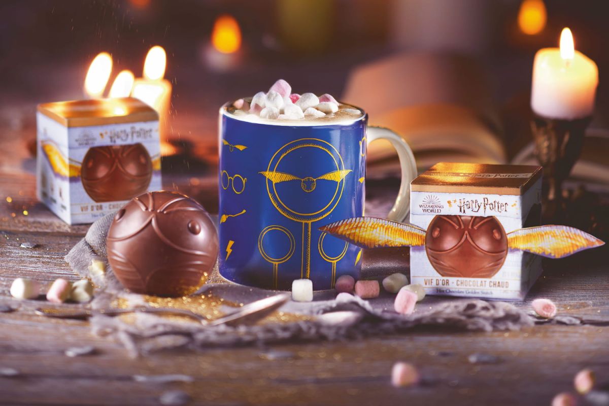 découvrez le vif d'or chocolaté, un délice inspiré d'harry potter