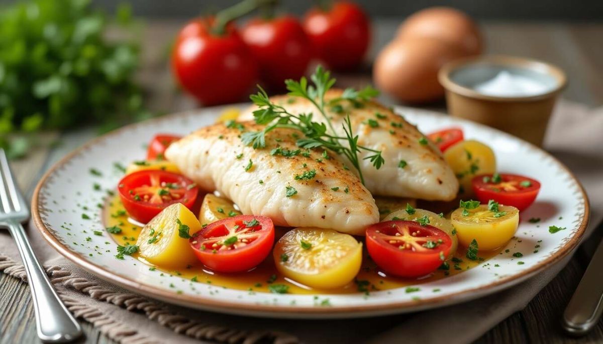Découvrez la recette du filet de merlan au four savoureux