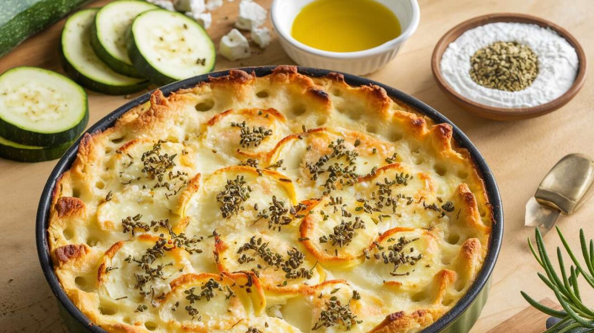 Un gratin de courgettes et feta qui ravira toute la famille en un clin d'œil