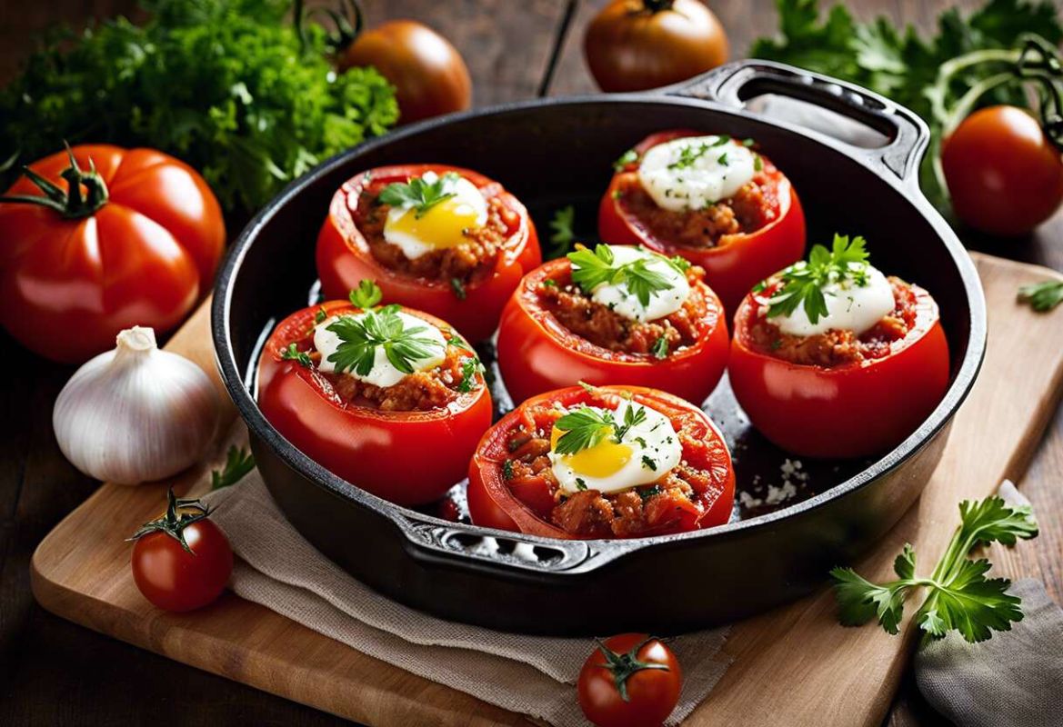 Savoureuses tomates farcies : un classique de l'été