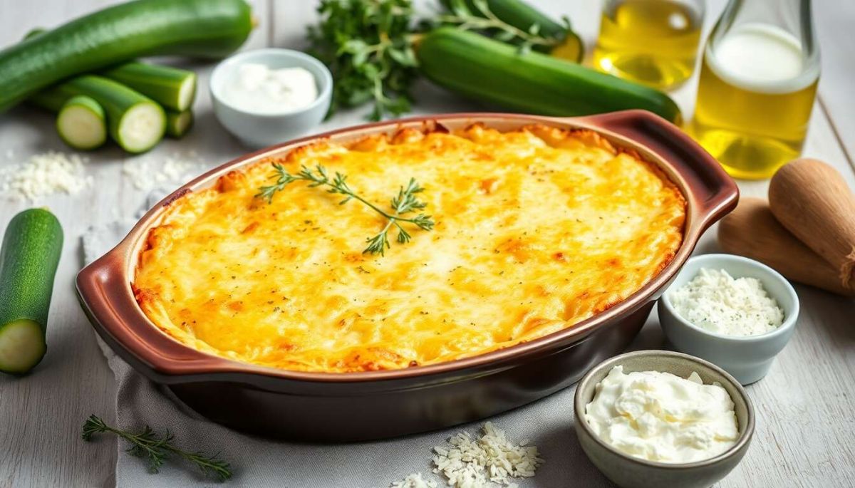 Découvrez la recette du gratin de courgettes de mamie revisité