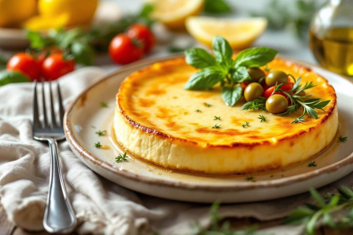 Dégustez l'été avec un flan au thon aux saveurs provençales