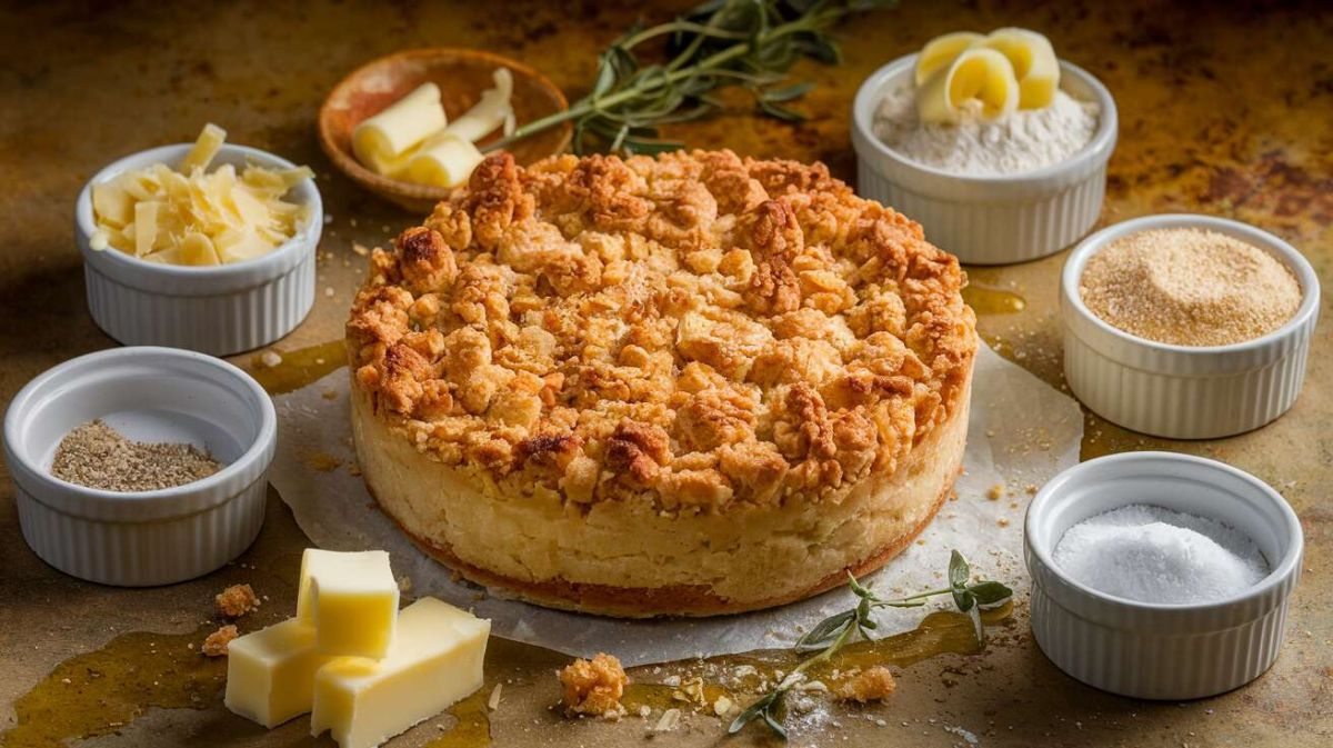 Dégustation : un crumble au parmesan à tomber