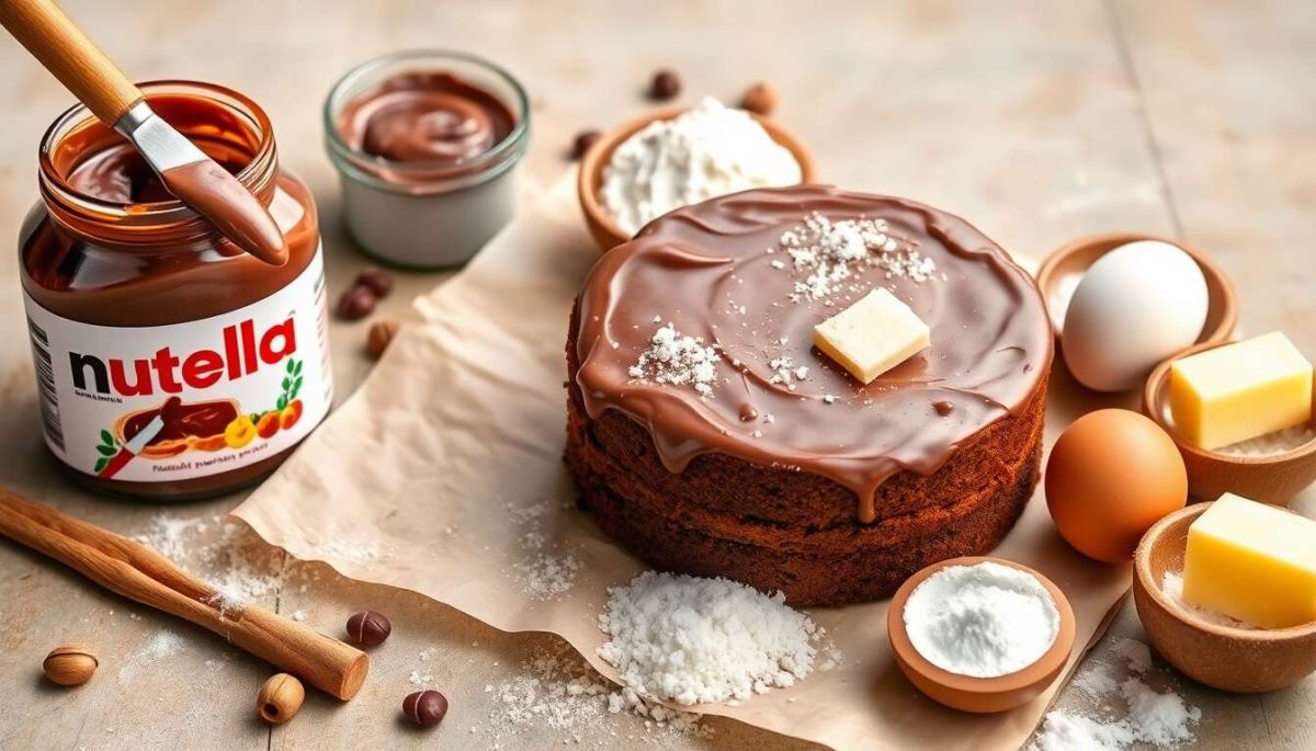 la recette irrésistible du gâteau au nutella