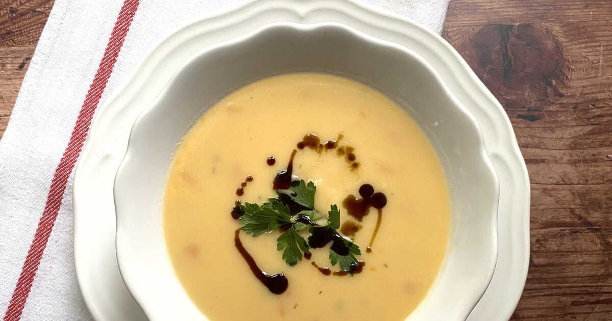 un velouté réconfortant de potimarron par philippe etchebest