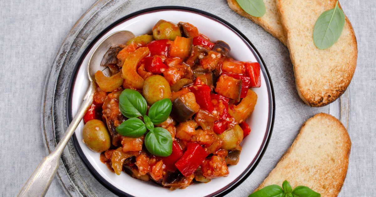 Caponata sicilienne : une explosion de saveurs qui eclipse la ratatouille