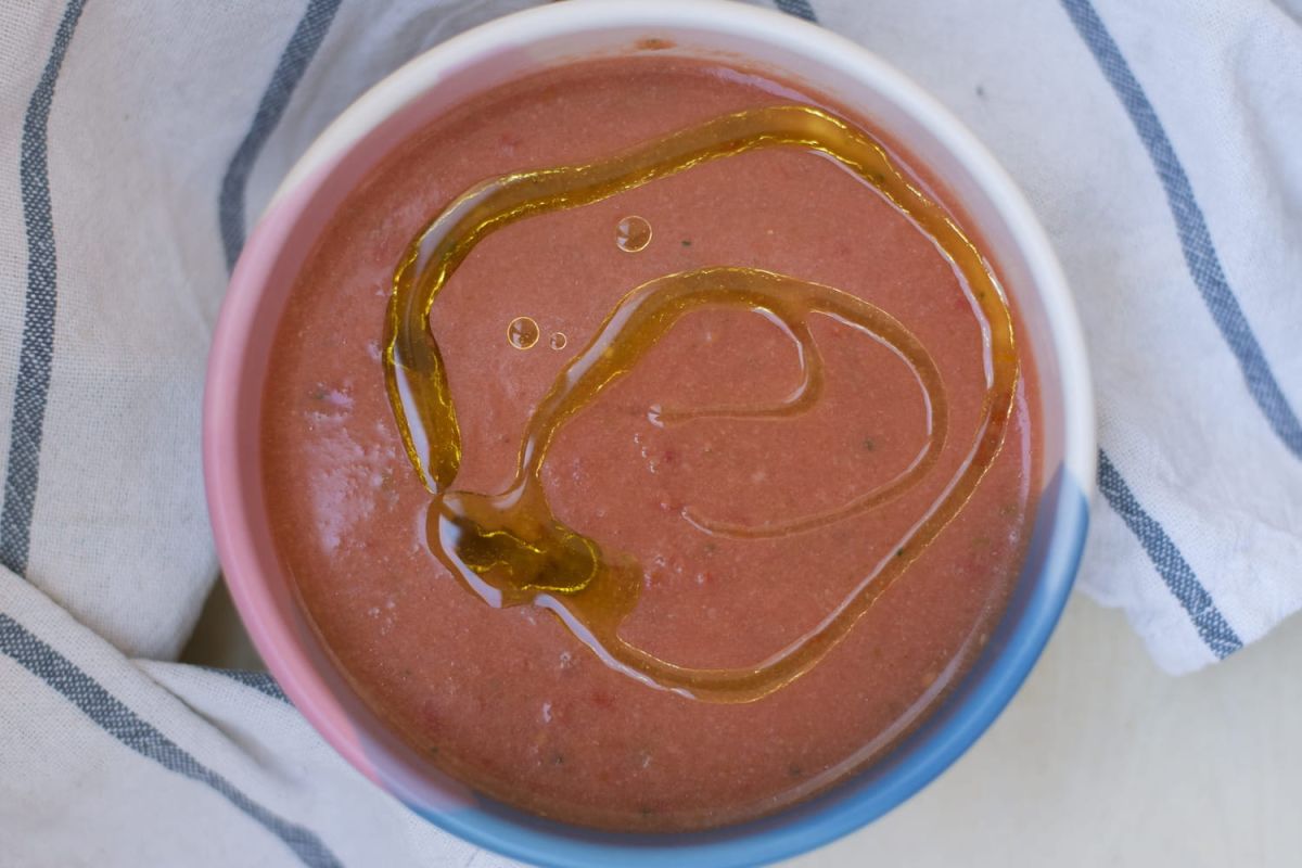 Découvrez la recette refreshing du gaspacho de Cyril Lignac