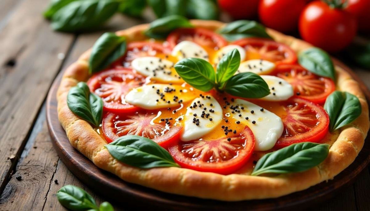 Savourez une tarte tomates-mozzarella rapide et délicieuse