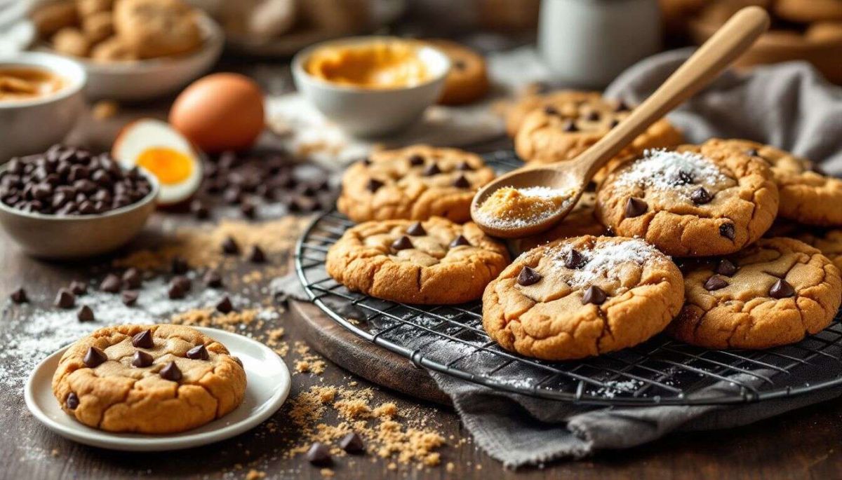 Des cookies irrésistibles au beurre de cacahuète et chocolat