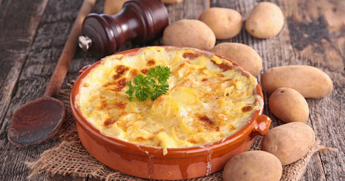 Le gratin de pommes de terre au brie qui va faire le bonheur de toute la famille