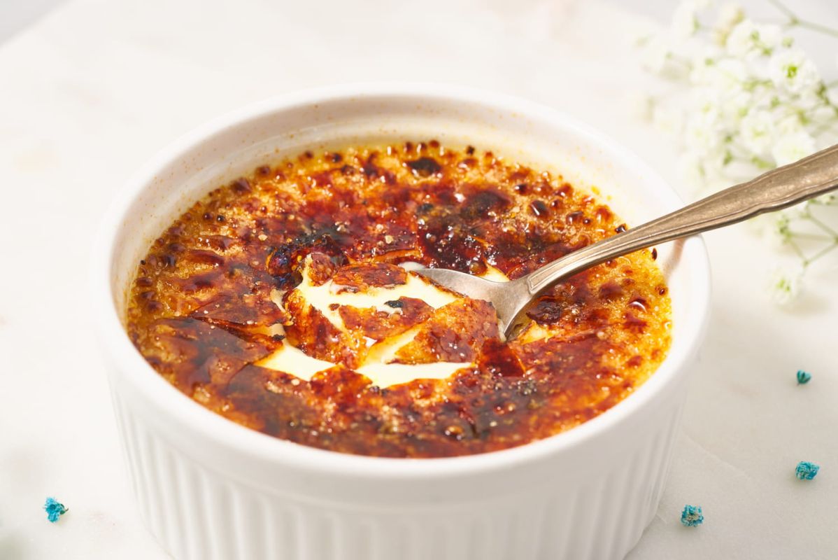 le secret de norbert tarayre pour une crème brûlée réussie et rapide