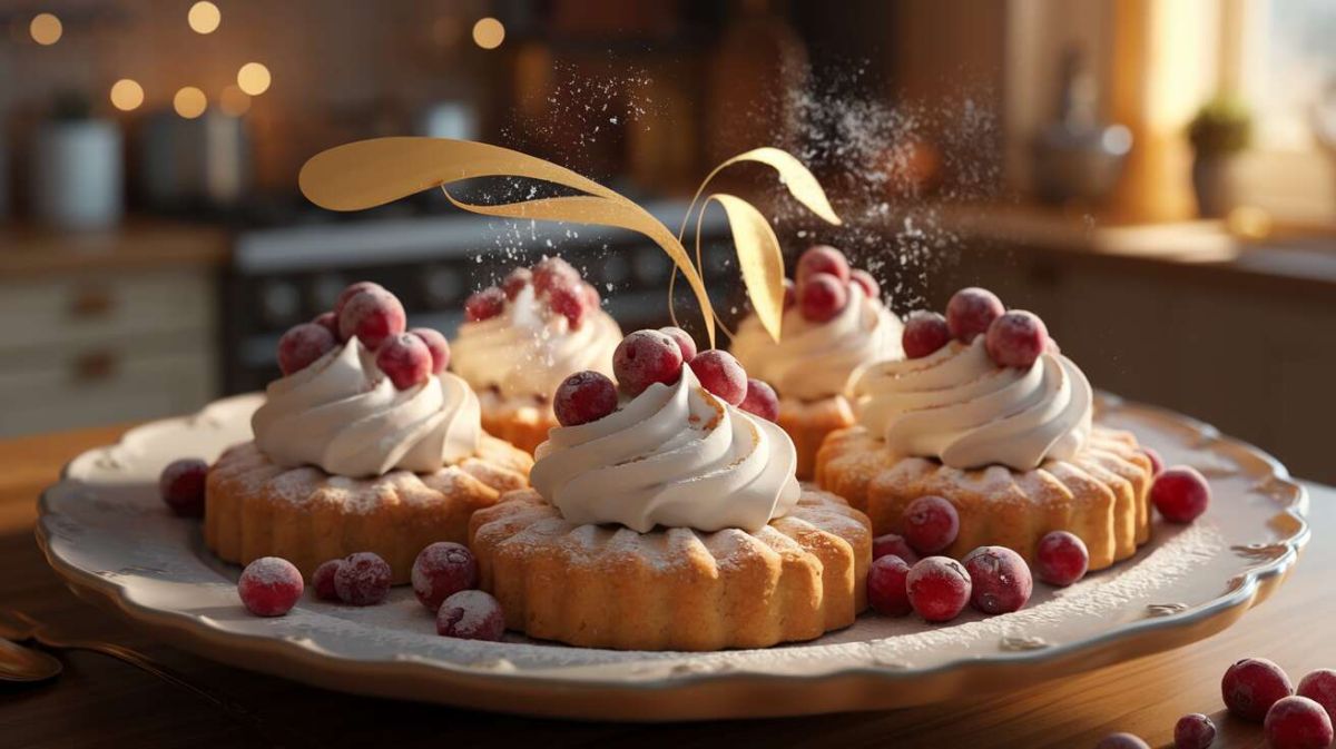Sablés aux fruits rouges et fromage fouetté : une douceur à partager
