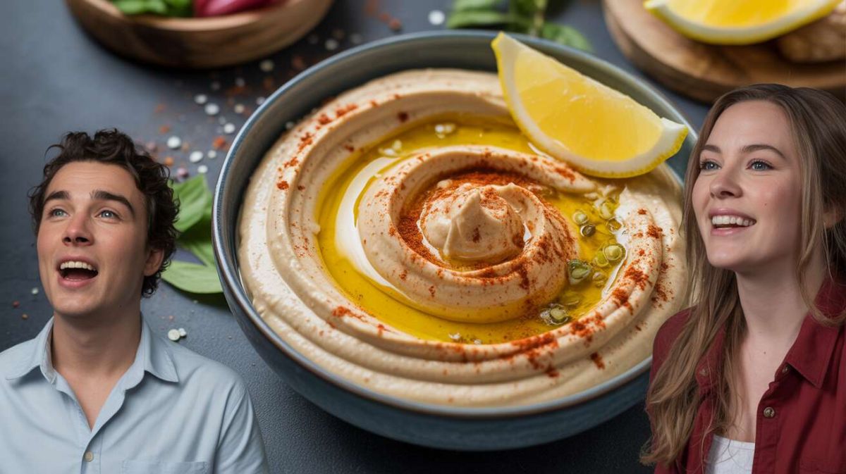 Une recette innovante de houmous aux lentilles corail et au fromage frais