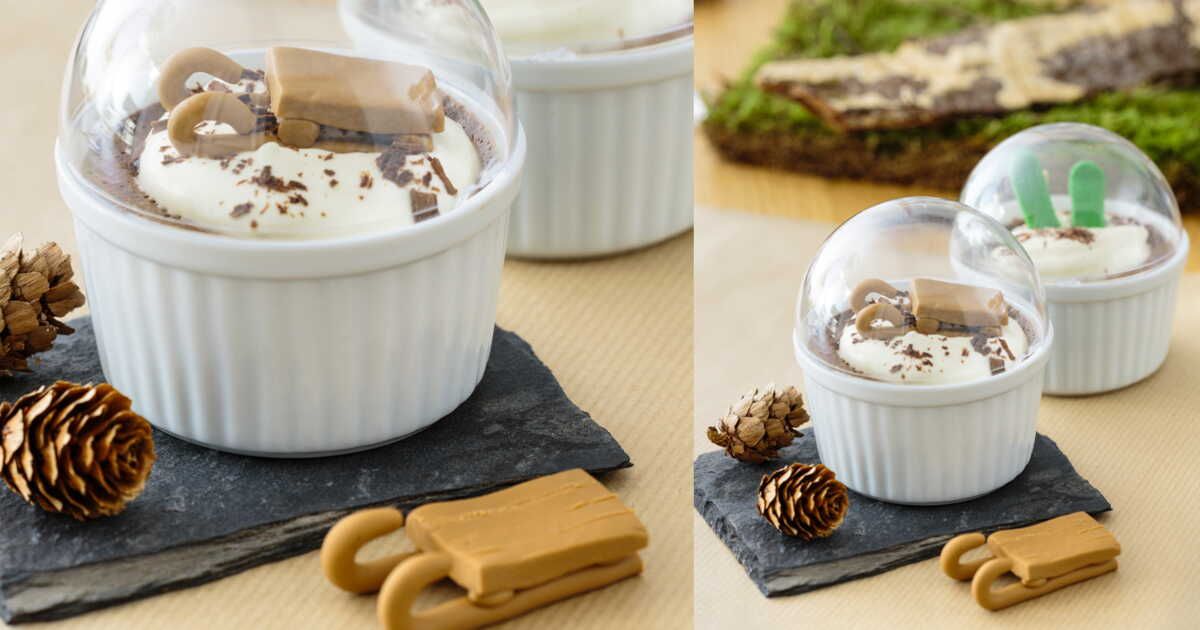 Création d'une luge en pâte à sucre