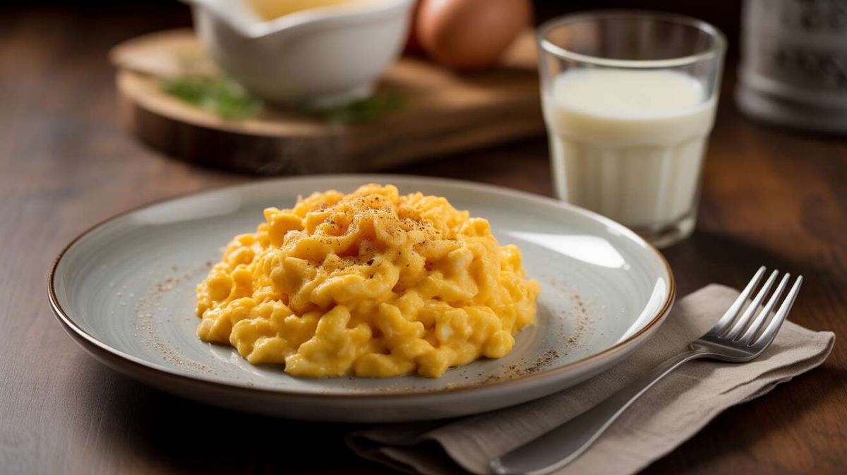 une recette d'œufs brouillés légers à savourer chaque matin