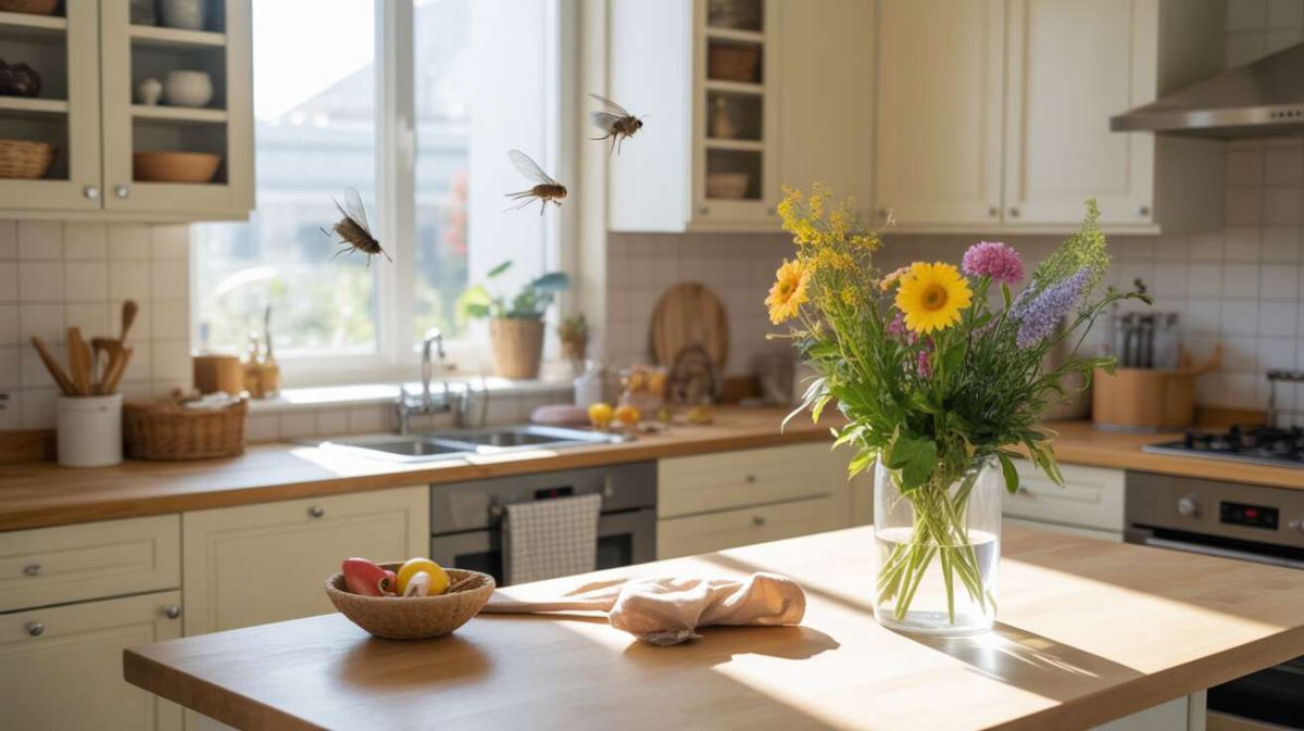 Des astuces naturelles pour une cuisine sans mouches cet été