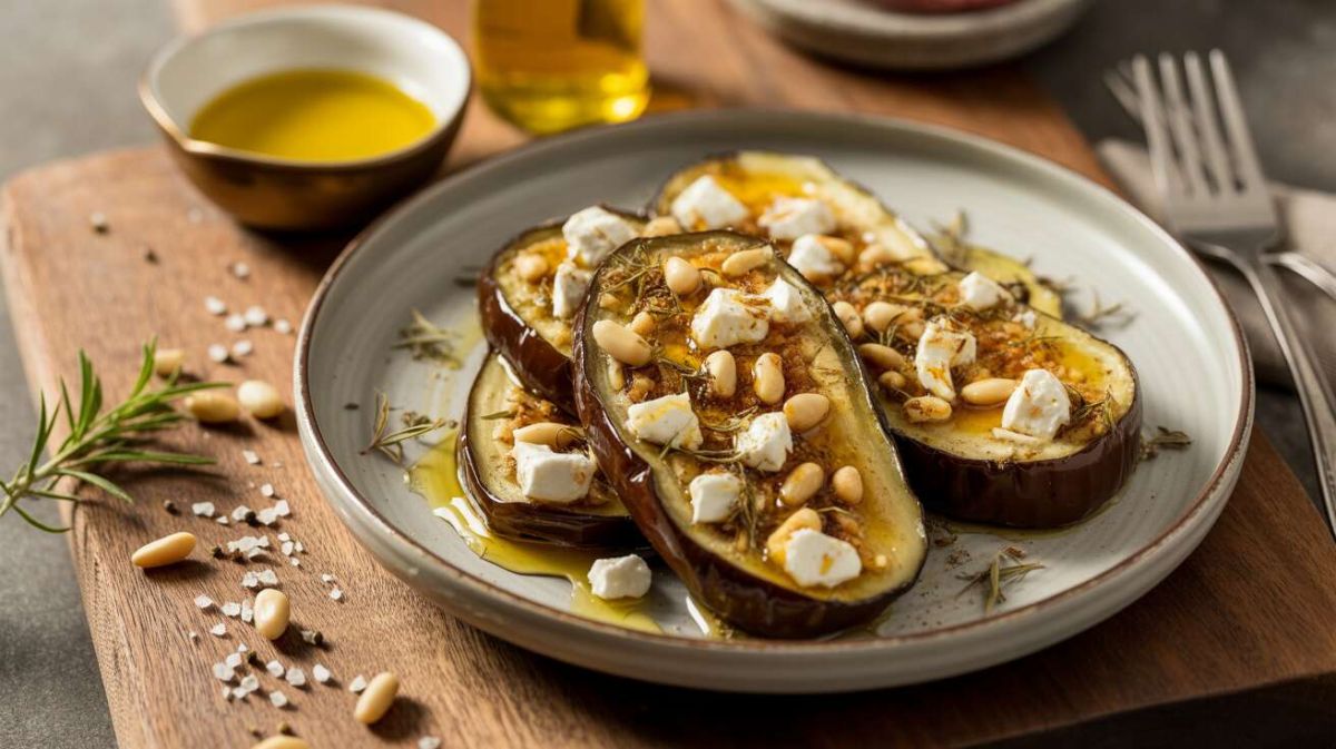 Aubergines grillées à la feta : la recette qui va surprendre vos invités