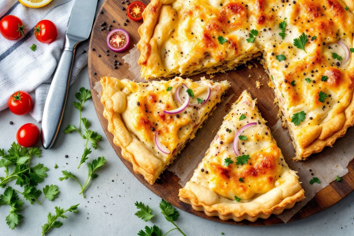 Une tarte au thon express pour des dîners sans tracas