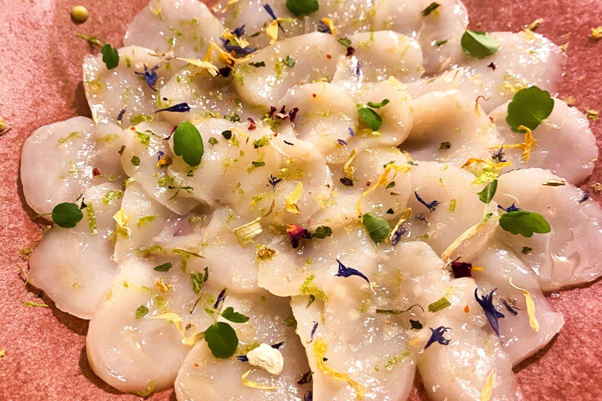 Une entrée festive : la recette de coquilles Saint-Jacques et saumon fumé de Cyril Lignac
