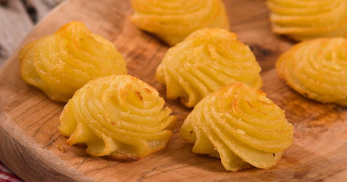 Des pommes duchesse à l'ail et à la ciboulette pour un Noël réussi