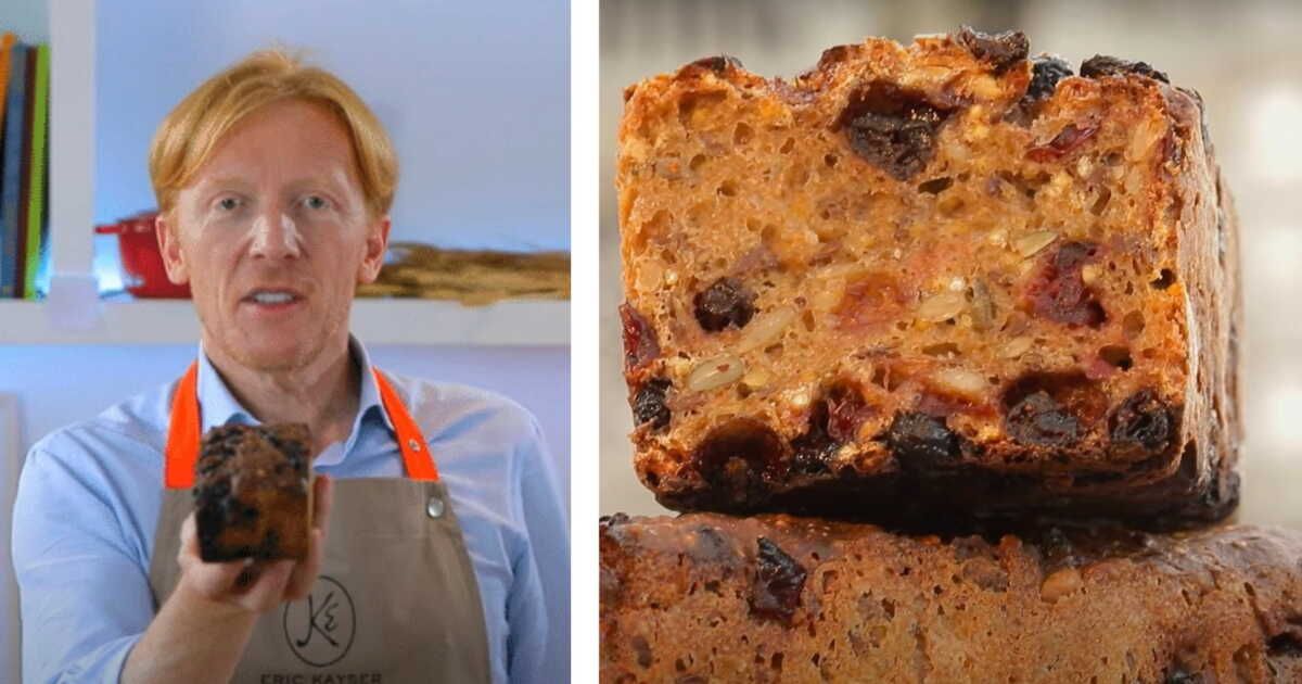 La recette du pain norvégien aux fruits rouges d'Éric Kayser