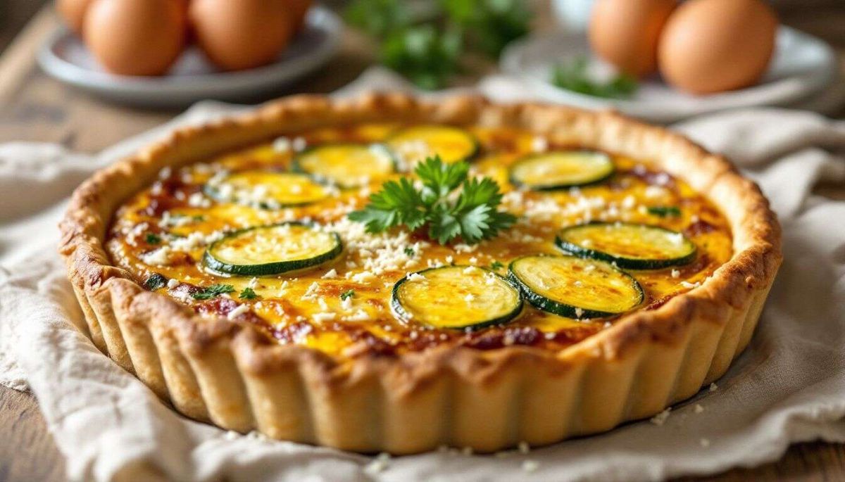 Une quiche diététique qui fait l'unanimité