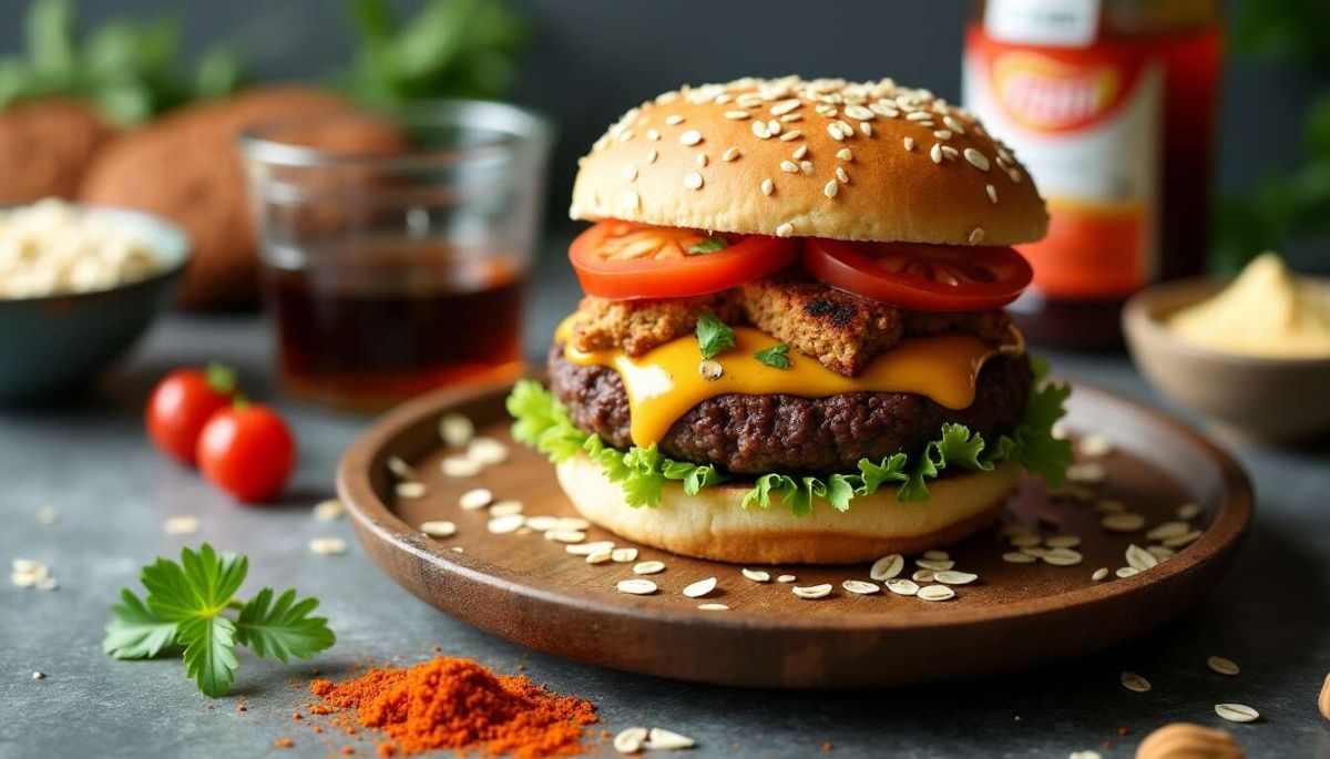 Dégustez un burger maison healthy qui va vous surprendre