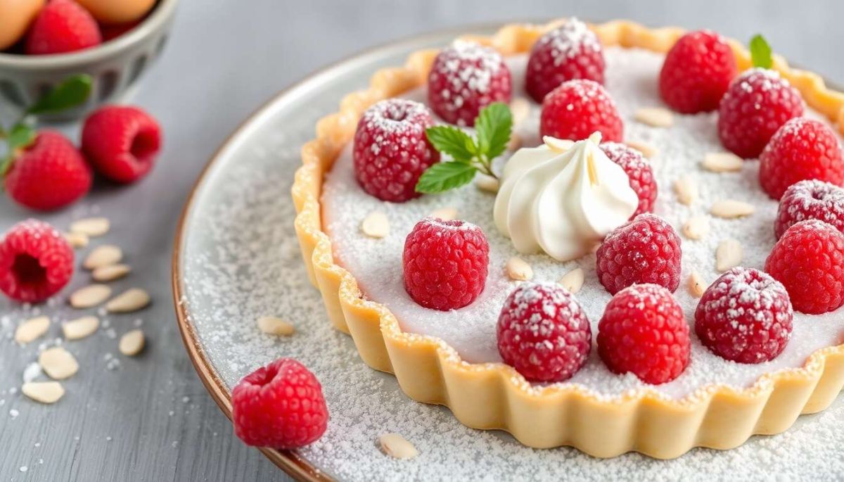 une tarte aux framboises surgelées irrésistible : recette simple et délicieuse
