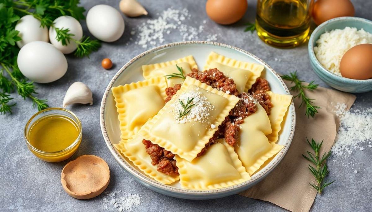 Des raviolis maison au bœuf qui réchauffent le cœur