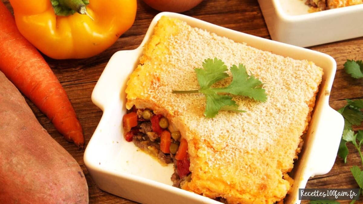 Recette gourmande de Cyril Lignac : Le hachis Parmentier à la patate douce