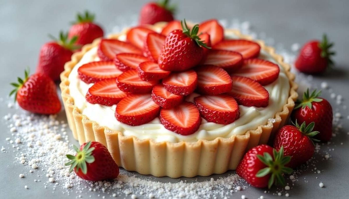 Dégustez une tarte aux fraises au goût inoubliable